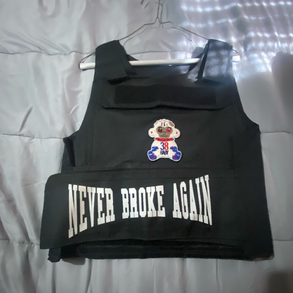 Never Broke Again Black Vest